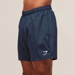 Gymshark Navy Arrival 5” Athletic Gym Shorts